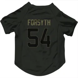 Denver Broncos Alex Forsyth Black Service Pet Jersey for Dog & Cat