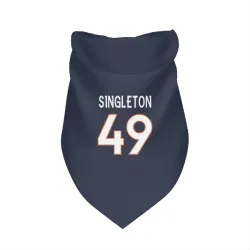 Denver Broncos Alex Singleton Navy Pet Bandana for Dog & Cat