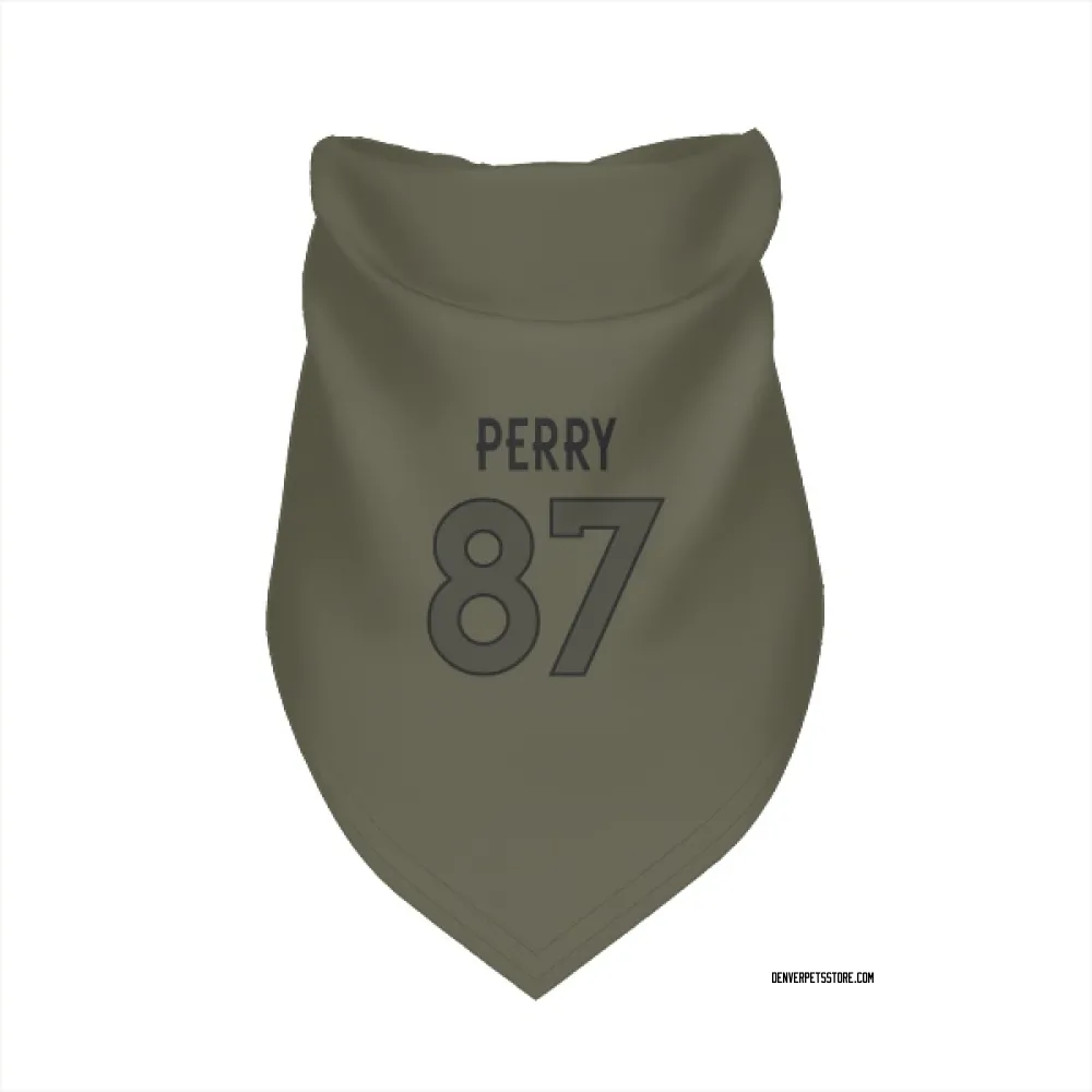 Denver Broncos A.T. Perry Olive Pet Bandana for Dog & Cat