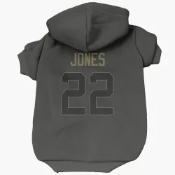 Denver Broncos Brandon Jones Black Service Pet Hoodie for Dog & Cat