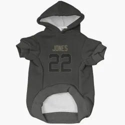 Denver Broncos Brandon Jones Black Service Pet Hoodie for Dog & Cat