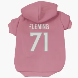 Denver Broncos Cam Fleming Pink Pet Hoodie for Dog & Cat