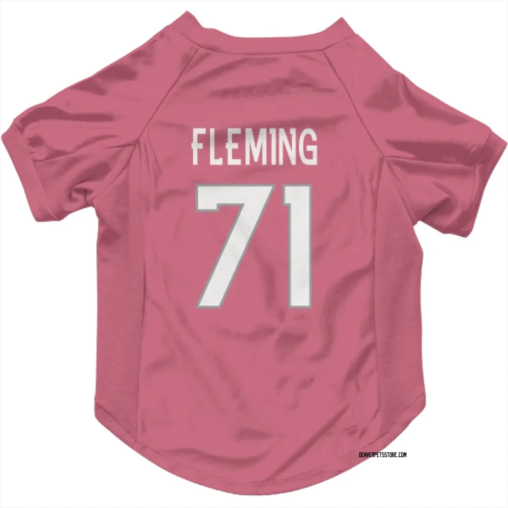 Denver Broncos Cam Fleming Pink Pet Jersey for Dog & Cat