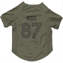 Denver Broncos Cam Ross Olive Pet Jersey for Dog & Cat