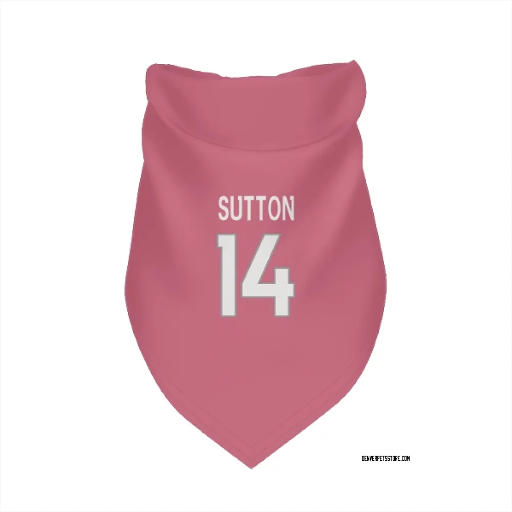 Denver Broncos Courtland Sutton Pink Pet Bandana for Dog & Cat