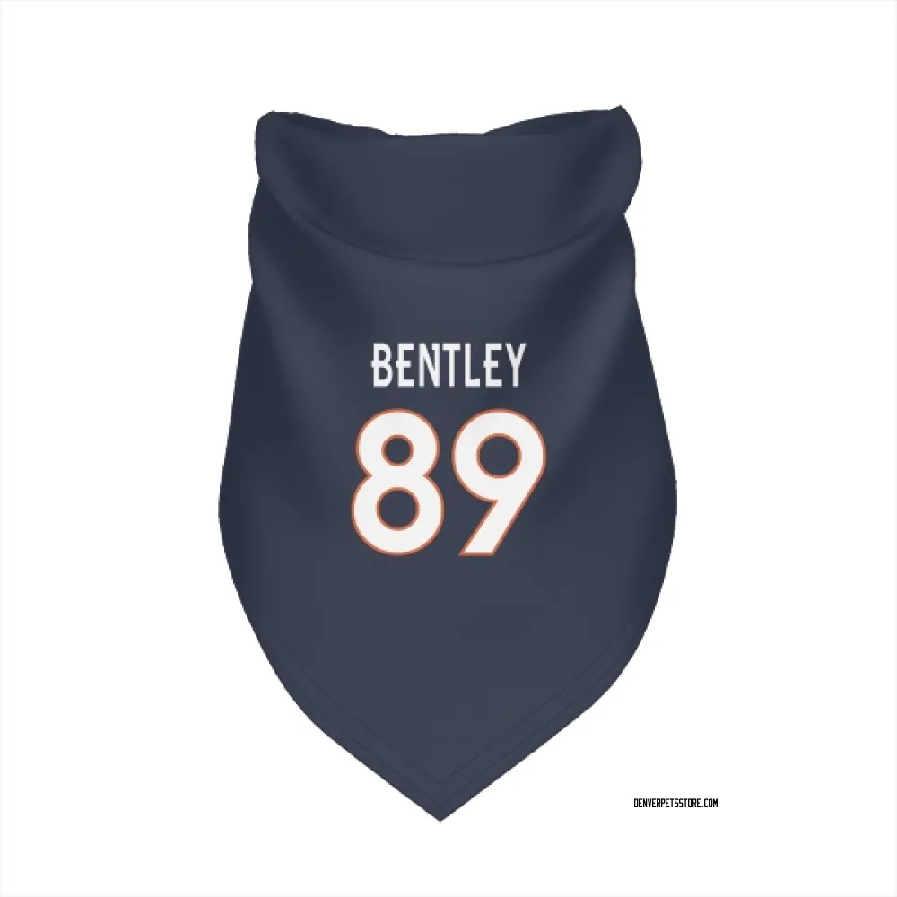 Denver Broncos Dallen Bentley Navy Pet Bandana for Dog & Cat