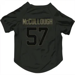 Denver Broncos Dasan McCullough Black Service Pet Jersey for Dog & Cat