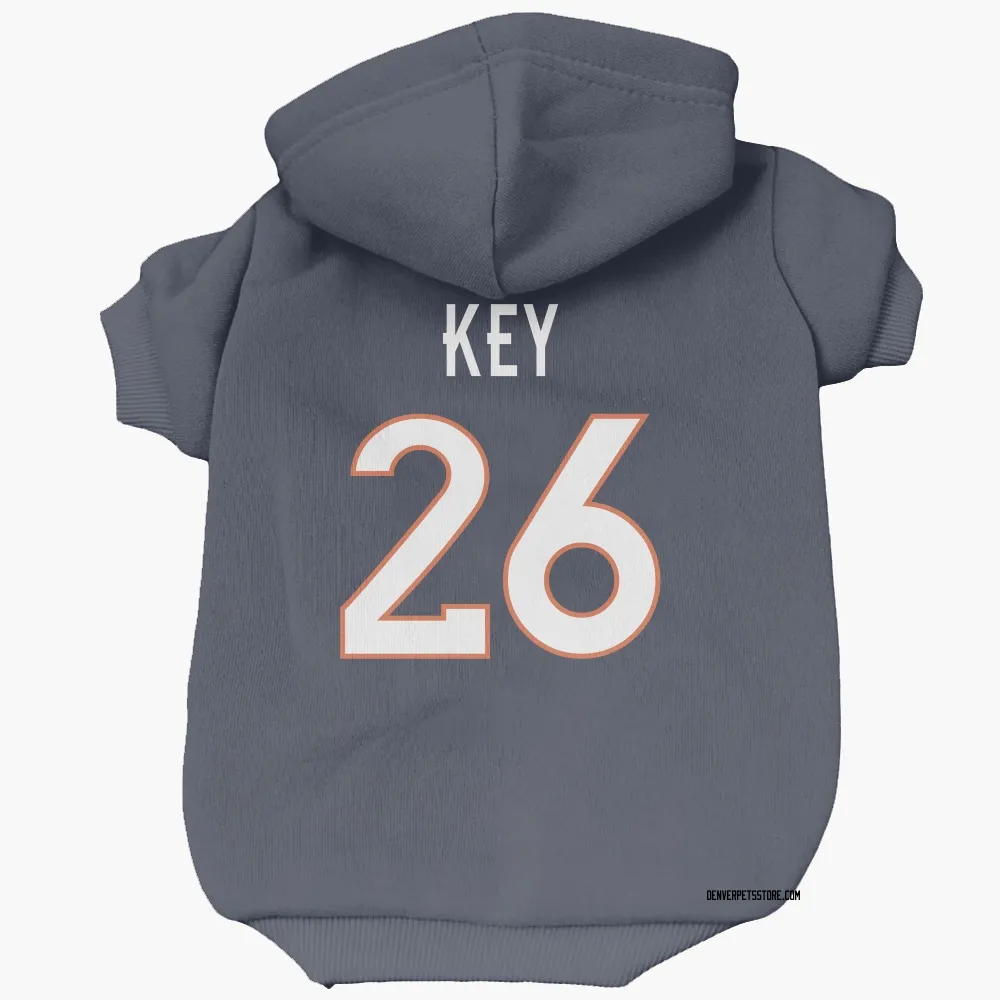 Denver Broncos Devon Key Navy Pet Hoodie for Dog & Cat