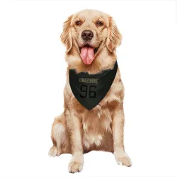 Denver Broncos Eyioma Uwazurike Black Service Pet Bandana for Dog & Cat