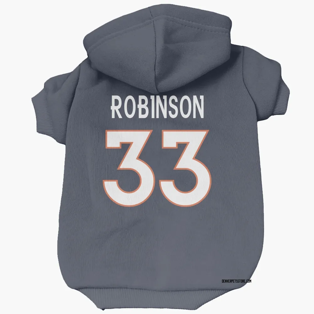 Denver Broncos Jaden Robinson Navy Pet Hoodie for Dog & Cat