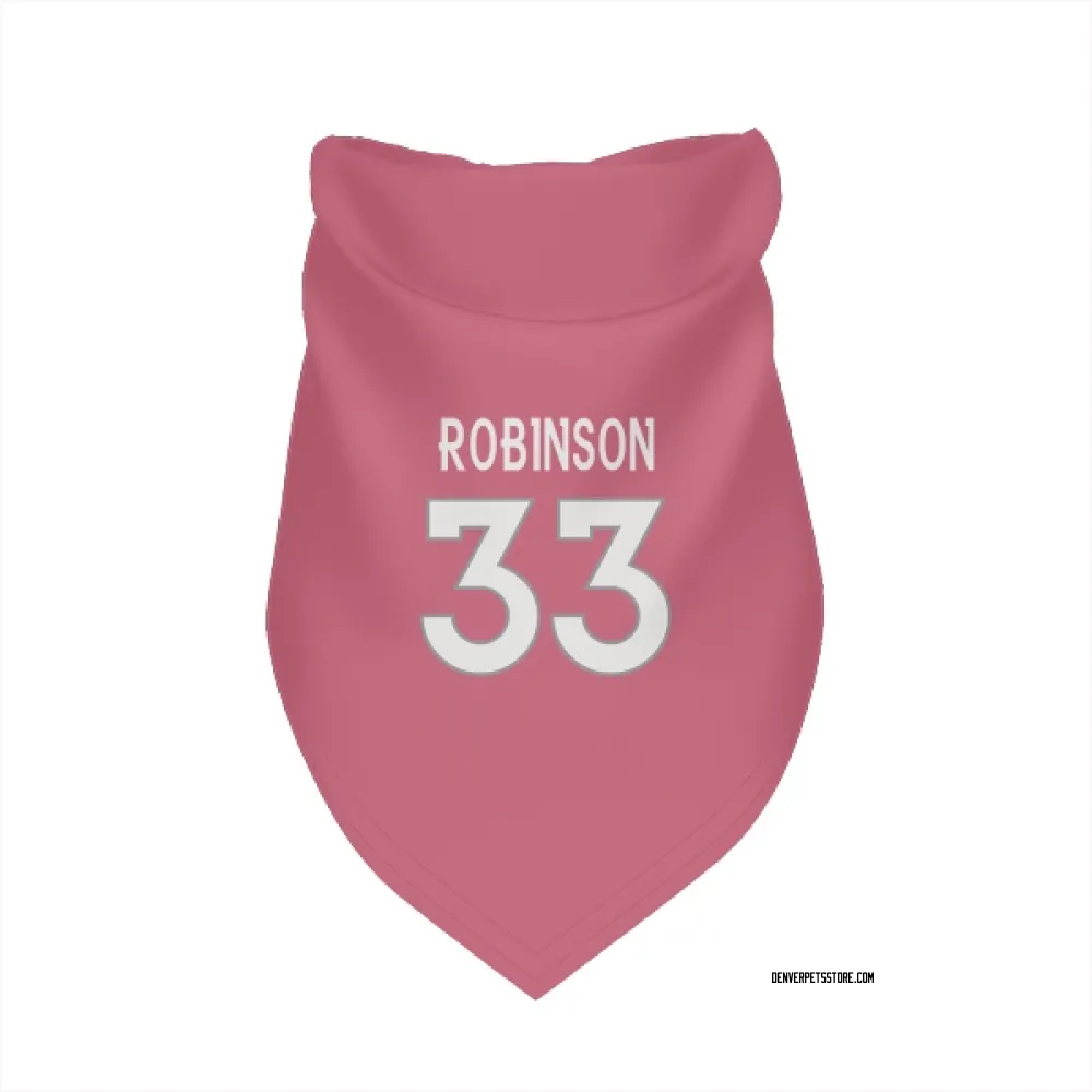 Denver Broncos Jaden Robinson Pink Pet Bandana for Dog & Cat