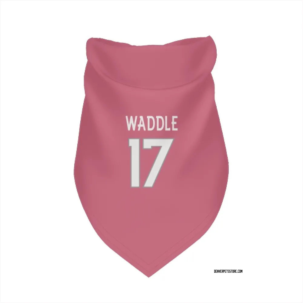 Denver Broncos Jaylen Waddle Pink Pet Bandana for Dog & Cat