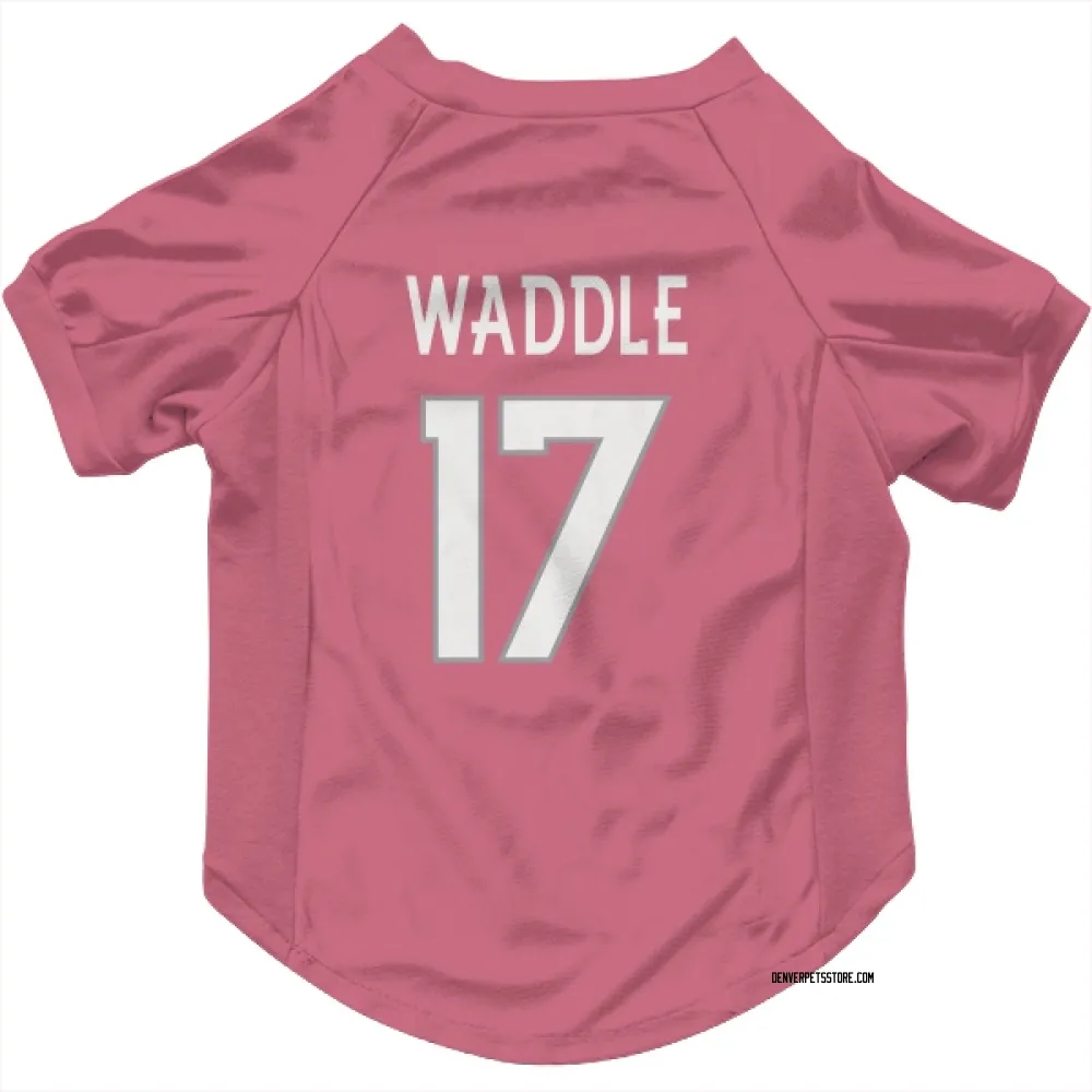 Denver Broncos Jaylen Waddle Pink Pet Jersey for Dog & Cat