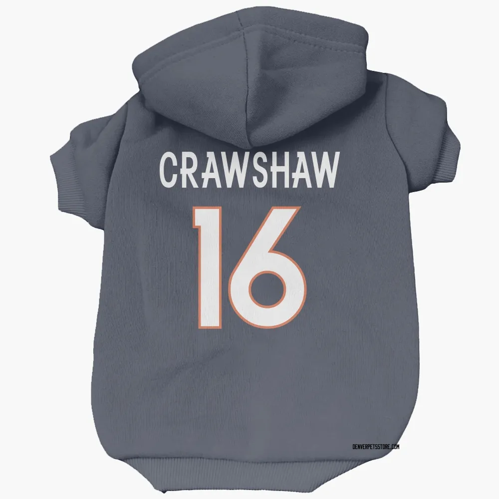 Denver Broncos Jeremy Crawshaw Navy Pet Hoodie for Dog & Cat