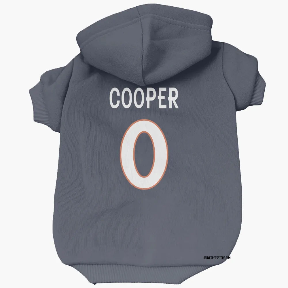 Denver Broncos Jonathon Cooper Navy Pet Hoodie for Dog & Cat