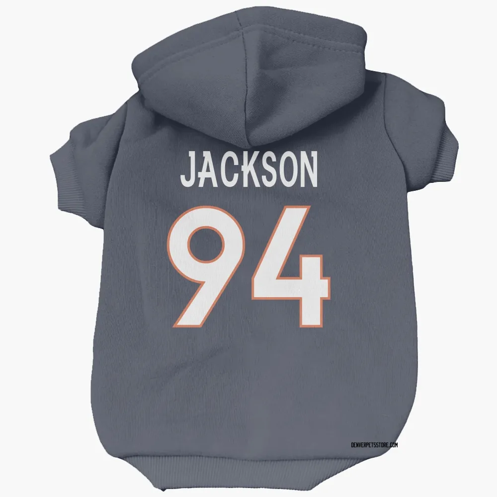 Denver Broncos Jordan Jackson Navy Pet Hoodie for Dog & Cat