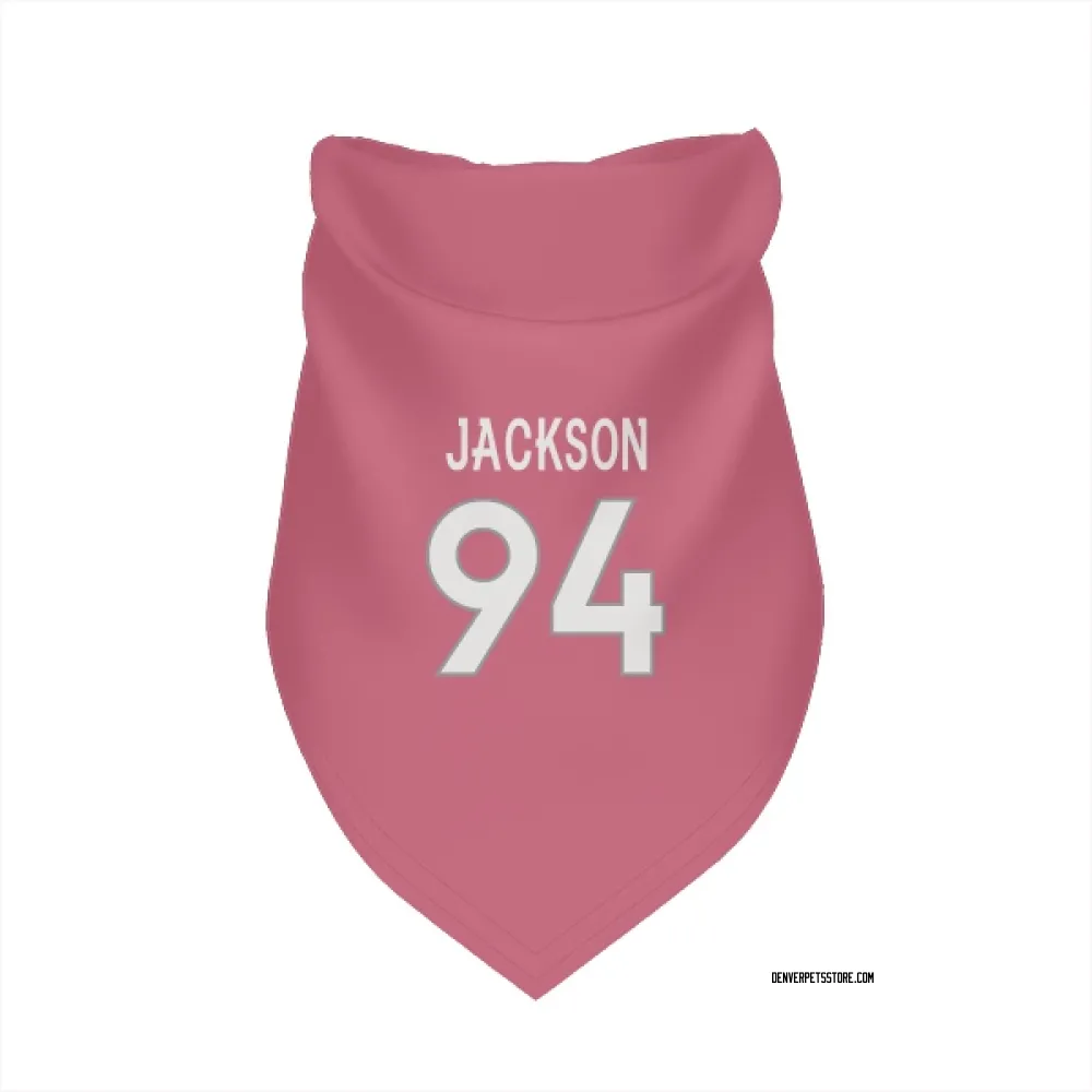 Denver Broncos Jordan Jackson Pink Pet Bandana for Dog & Cat
