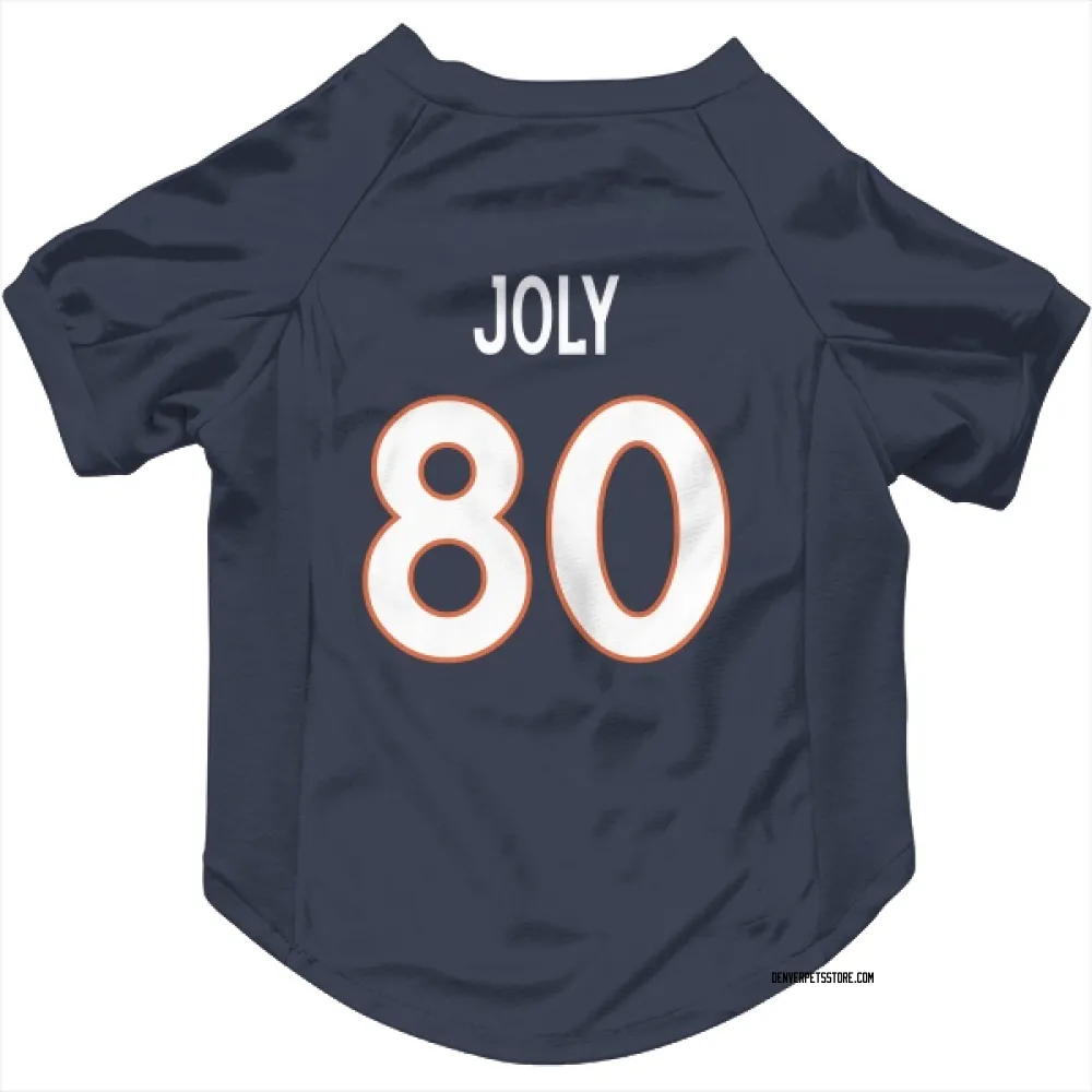Denver Broncos Justin Joly Navy Pet Jersey for Dog & Cat