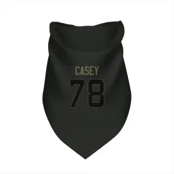 Denver Broncos Kage Casey Black Service Pet Bandana for Dog & Cat