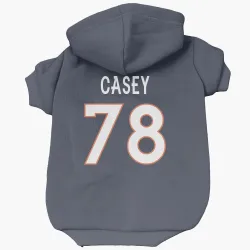 Denver Broncos Kage Casey Navy Pet Hoodie for Dog & Cat