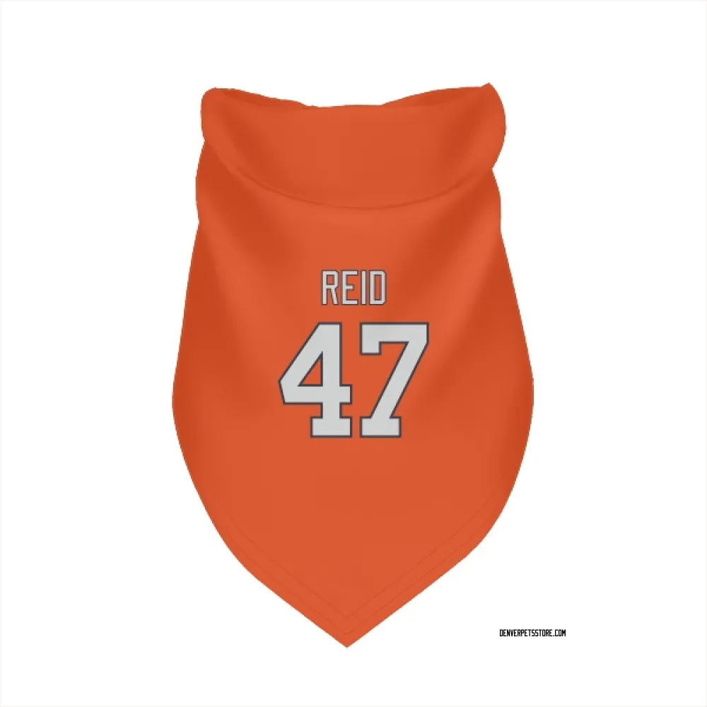 Denver Broncos Karene Reid Orange Pet Bandana for Dog & Cat