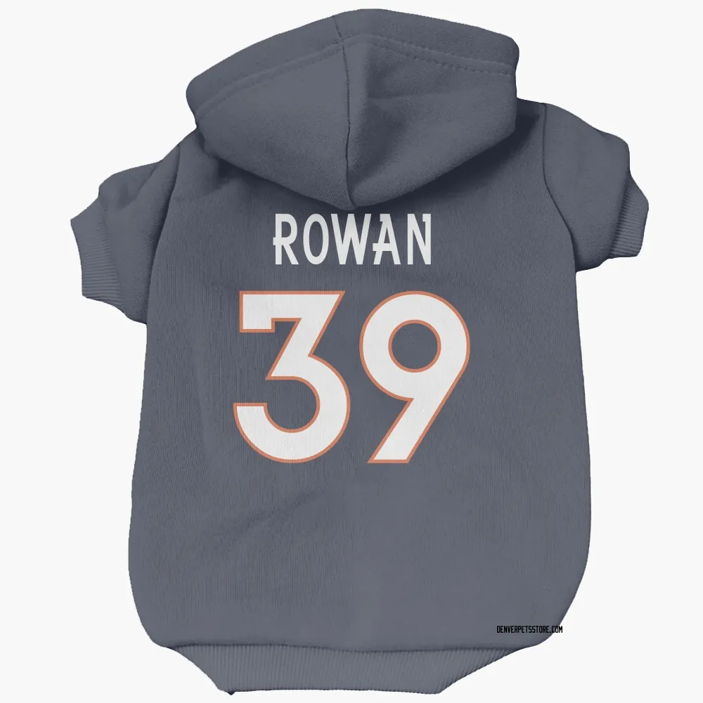 Denver Broncos Kyrese Rowan Navy Pet Hoodie for Dog & Cat