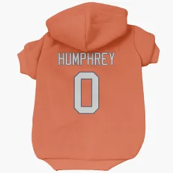 Denver Broncos Lil'Jordan Humphrey Orange Pet Hoodie for Dog & Cat