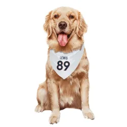 Denver Broncos Marcedes Lewis White Pet Bandana for Dog & Cat
