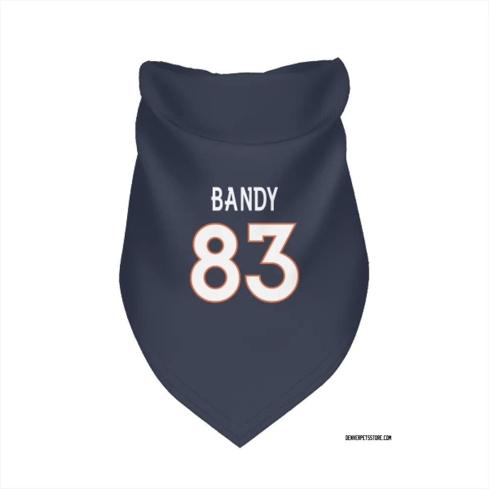 Denver Broncos Michael Bandy Navy Pet Bandana for Dog & Cat