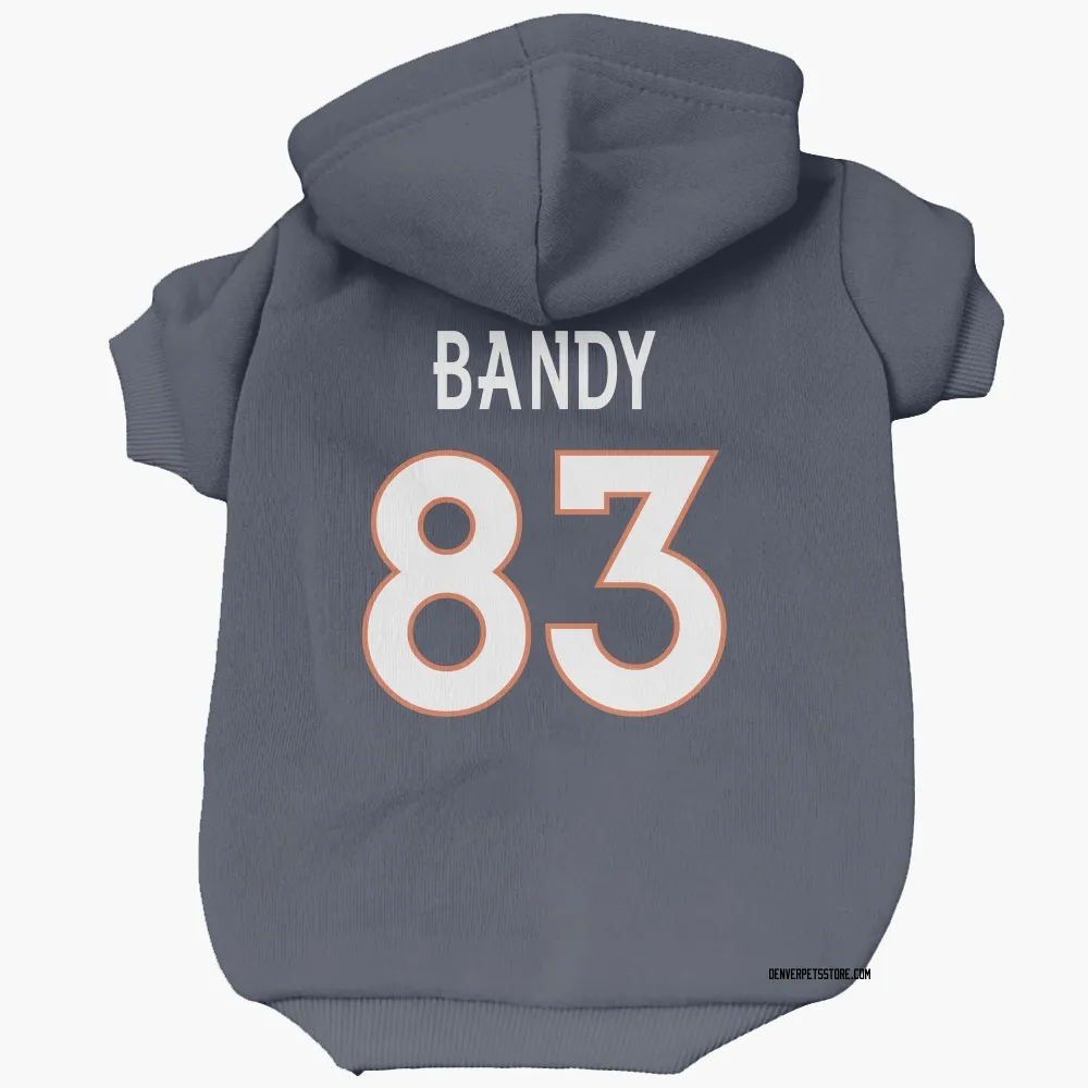 Denver Broncos Michael Bandy Navy Pet Hoodie for Dog & Cat