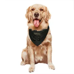 Denver Broncos Mike Purcell Black Service Pet Bandana for Dog & Cat