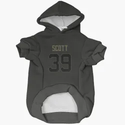 Denver Broncos Miles Scott Black Service Pet Hoodie for Dog & Cat