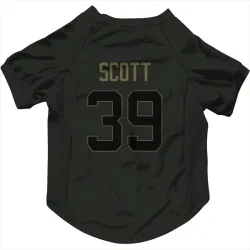 Denver Broncos Miles Scott Black Service Pet Jersey for Dog & Cat