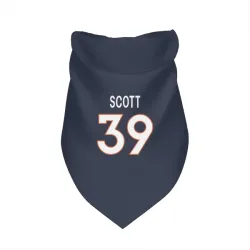 Denver Broncos Miles Scott Navy Pet Bandana for Dog & Cat