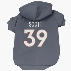 Denver Broncos Miles Scott Navy Pet Hoodie for Dog & Cat