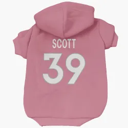 Denver Broncos Miles Scott Pink Pet Hoodie for Dog & Cat