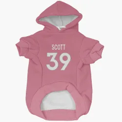 Denver Broncos Miles Scott Pink Pet Hoodie for Dog & Cat