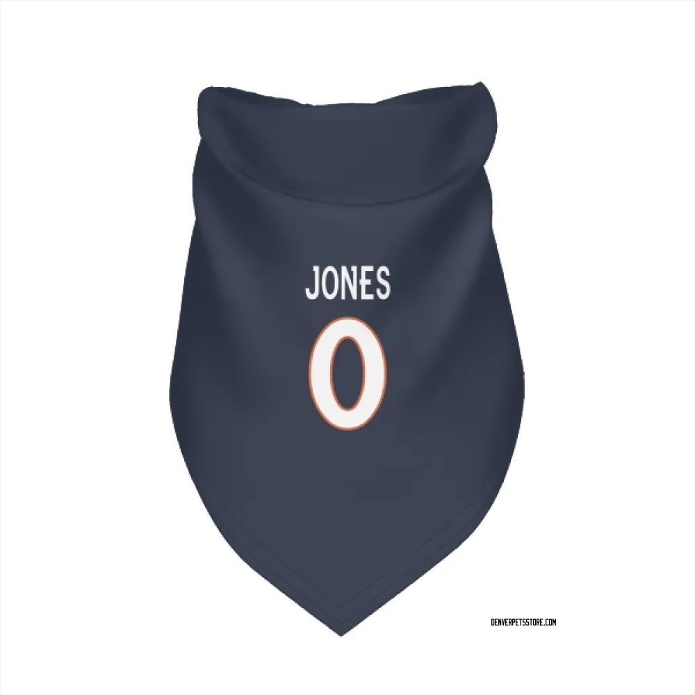 Denver Broncos Nash Jones Navy Pet Bandana for Dog & Cat