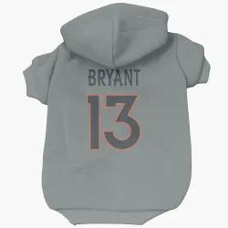 Denver Broncos Pat Bryant Gray Pet Hoodie for Dog & Cat