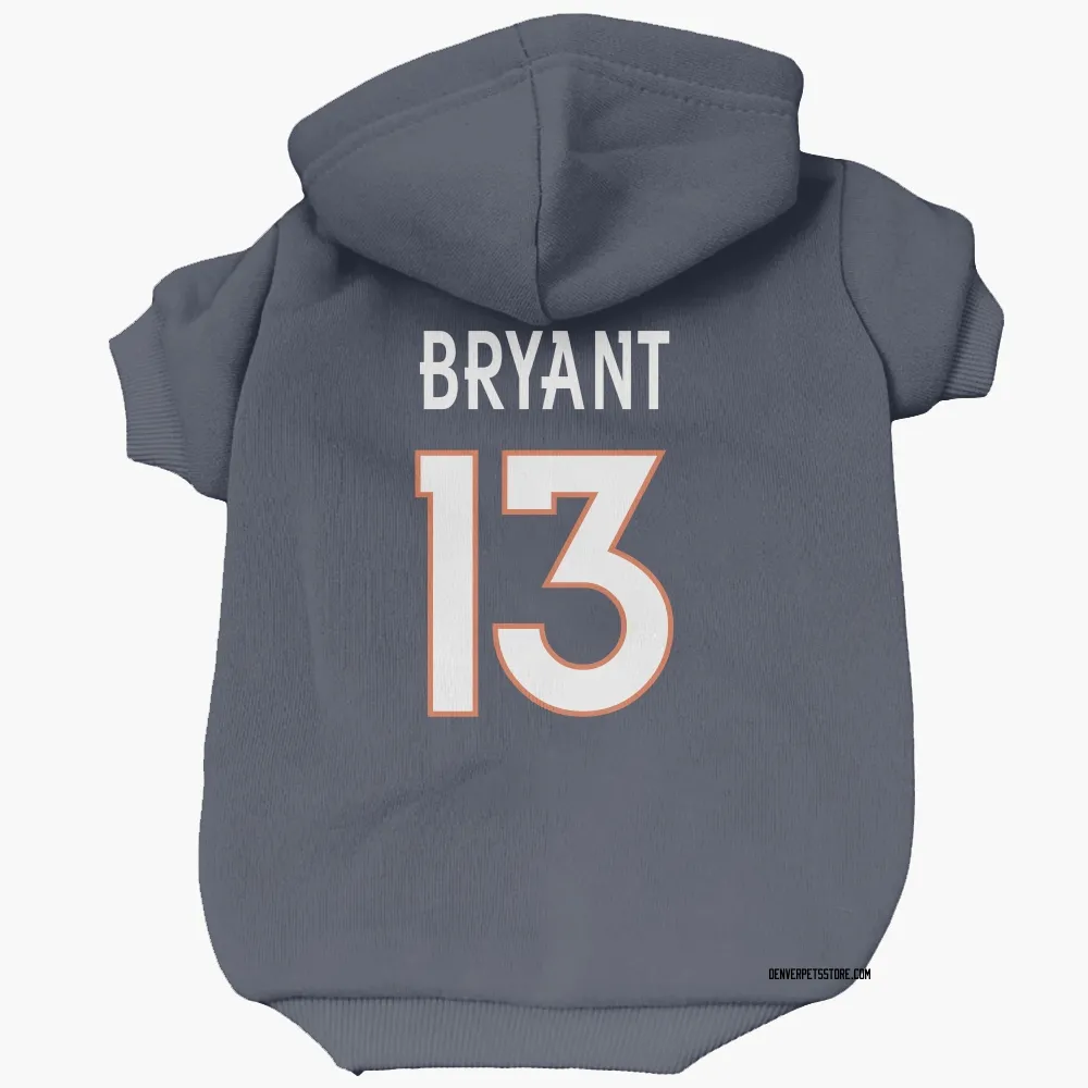 Denver Broncos Pat Bryant Navy Pet Hoodie for Dog & Cat