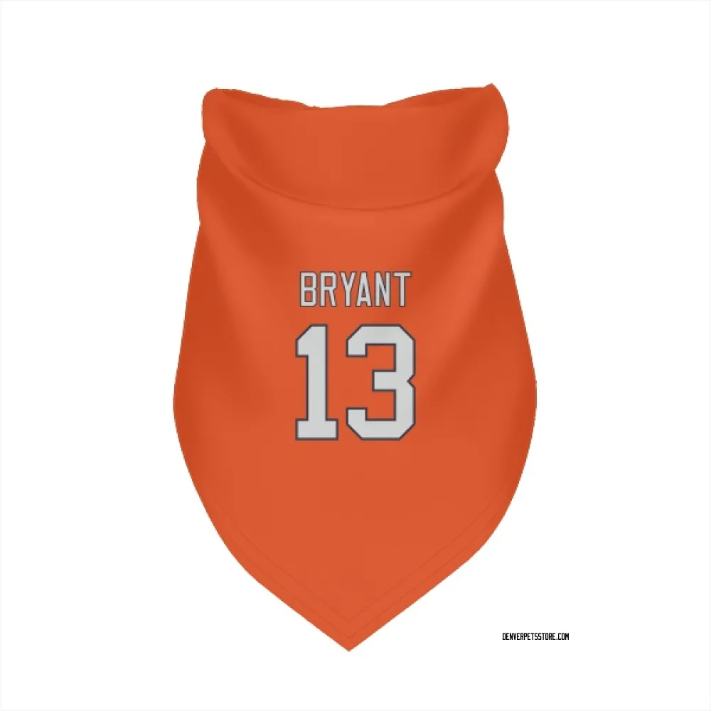 Denver Broncos Pat Bryant Orange Pet Bandana for Dog & Cat