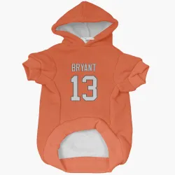 Denver Broncos Pat Bryant Orange Pet Hoodie for Dog & Cat