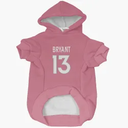Denver Broncos Pat Bryant Pink Pet Hoodie for Dog & Cat