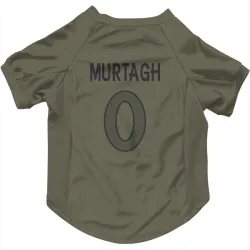 Denver Broncos Patrick Murtagh Olive Pet Jersey for Dog & Cat