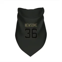 Denver Broncos Quinton Newsome Black Service Pet Bandana for Dog & Cat