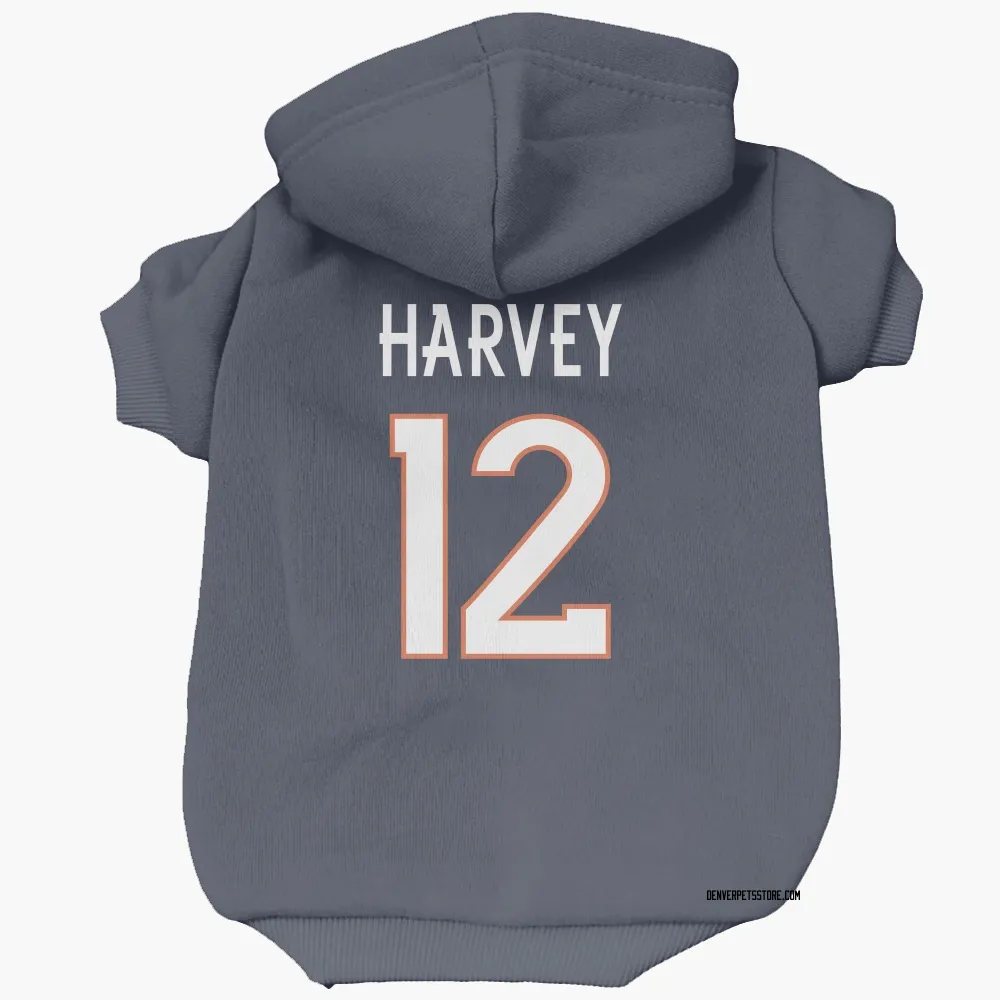 Denver Broncos RJ Harvey Navy Pet Hoodie for Dog & Cat