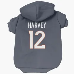 Denver Broncos RJ Harvey Navy Pet Hoodie for Dog & Cat