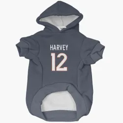 Denver Broncos RJ Harvey Navy Pet Hoodie for Dog & Cat