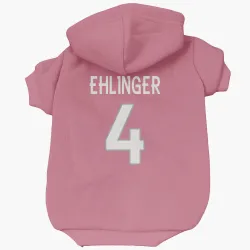 Denver Broncos Sam Ehlinger Pink Pet Hoodie for Dog & Cat