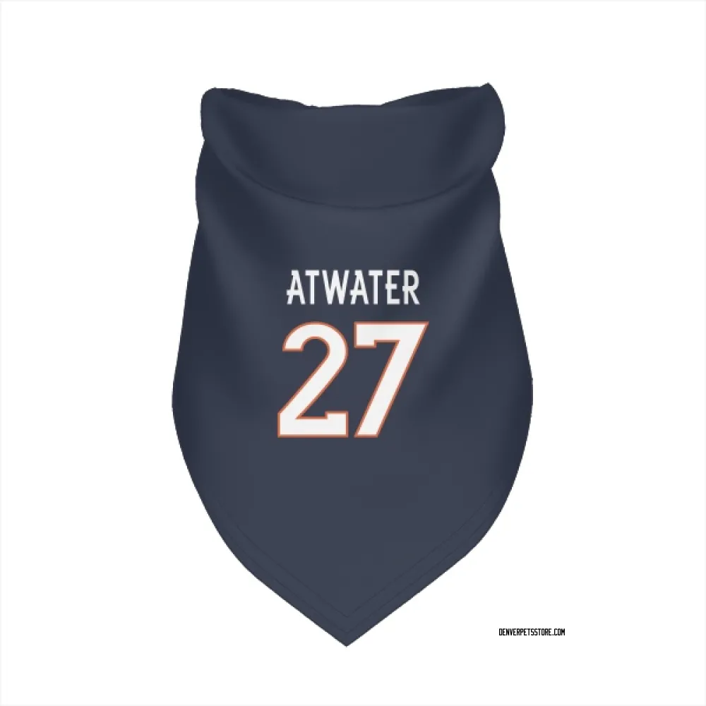 Denver Broncos Steve Atwater Navy Pet Bandana for Dog & Cat